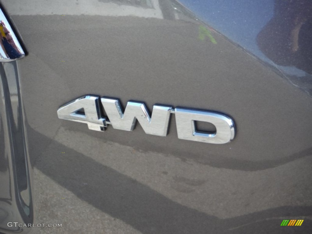 2011 CR-V EX-L 4WD - Urban Titanium Metallic / Black photo #8
