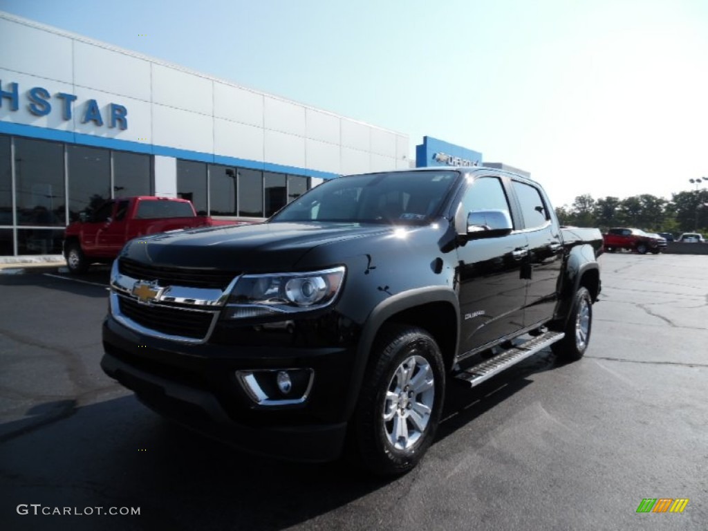 Black Chevrolet Colorado