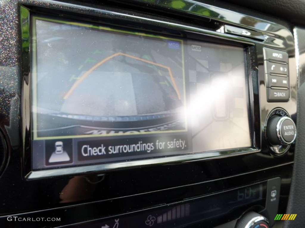 2015 Rogue SL AWD - Super Black / Charcoal photo #18