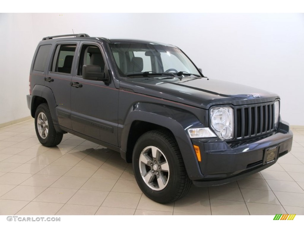2008 Liberty Sport 4x4 - Modern Blue Pearl / Pastel Slate Gray photo #1