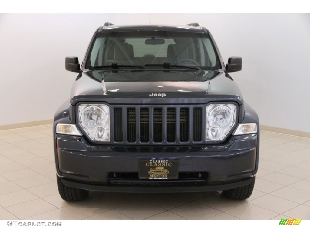 2008 Liberty Sport 4x4 - Modern Blue Pearl / Pastel Slate Gray photo #2