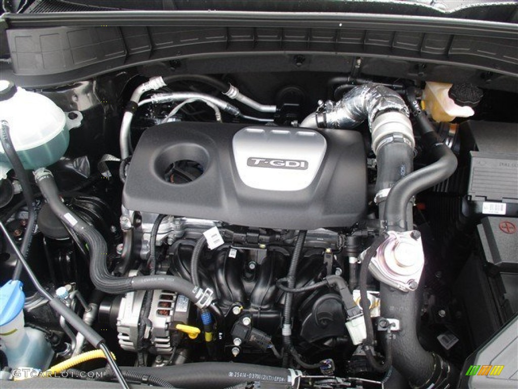 2016 Hyundai Tucson Eco 1.6 Liter GDI Turbocharged DOHC 16-Valve D-CVVT 4 Cylinder Engine Photo #106747825