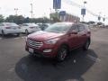 2016 Serrano Red Hyundai Santa Fe Sport AWD  photo #3