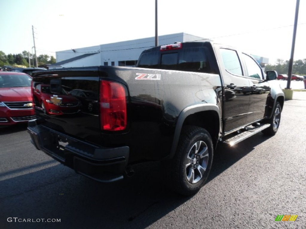 2016 Colorado Z71 Crew Cab 4x4 - Black / Jet Black photo #6