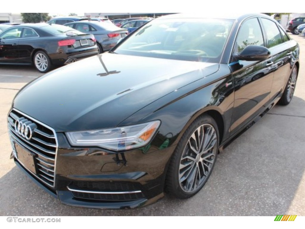 Mythos Black Metallic 2016 Audi A6 3.0 TFSI Prestige quattro Exterior Photo #106749946