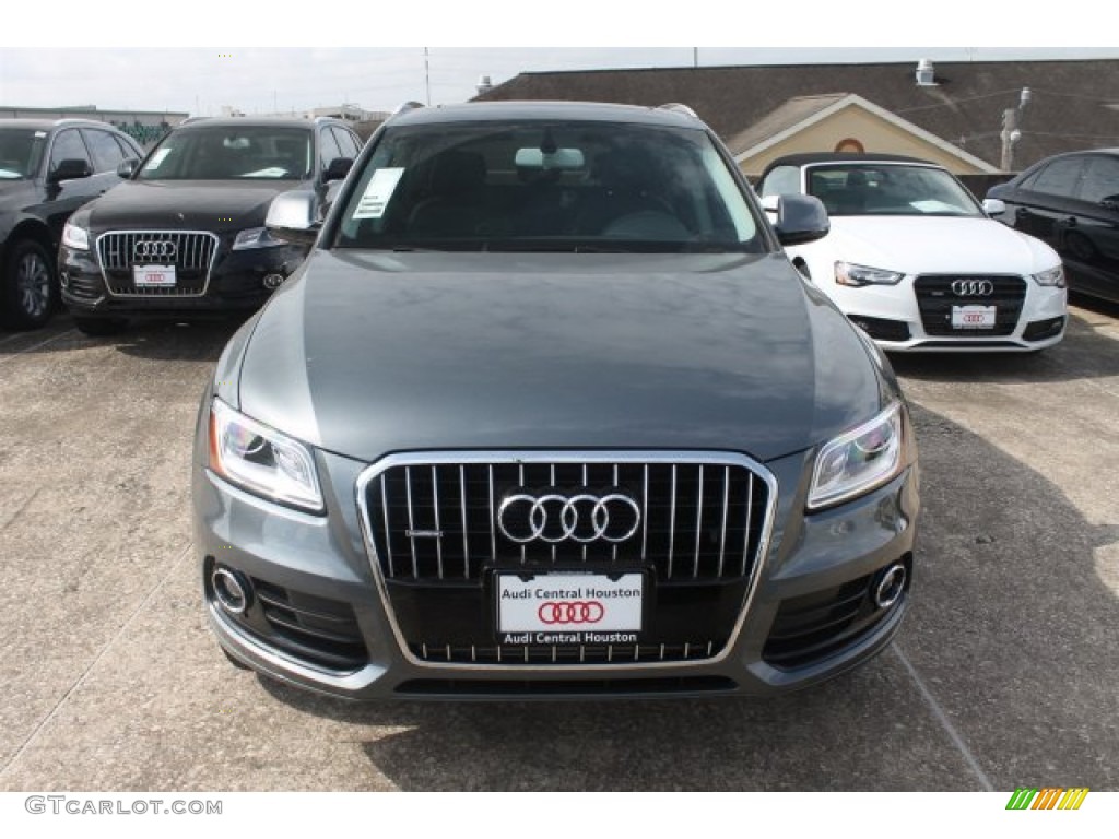 2016 Q5 2.0 TFSI Premium quattro - Monsoon Gray Metallic / Black photo #2
