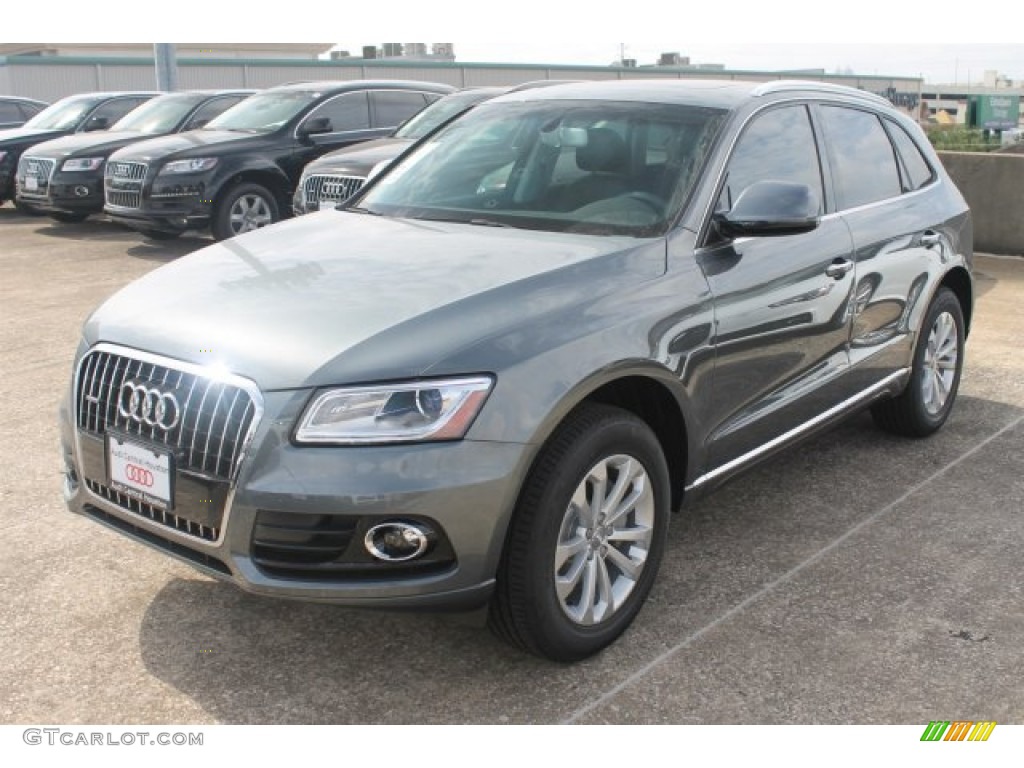 2016 Q5 2.0 TFSI Premium quattro - Monsoon Gray Metallic / Black photo #3