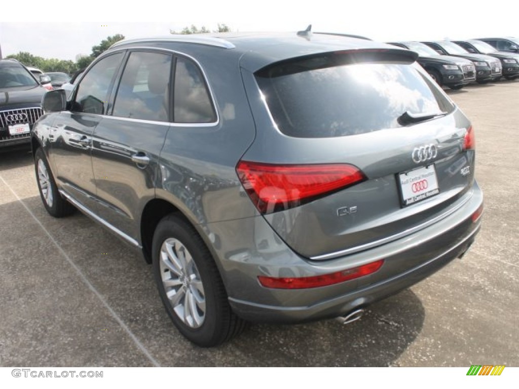 2016 Q5 2.0 TFSI Premium quattro - Monsoon Gray Metallic / Black photo #6