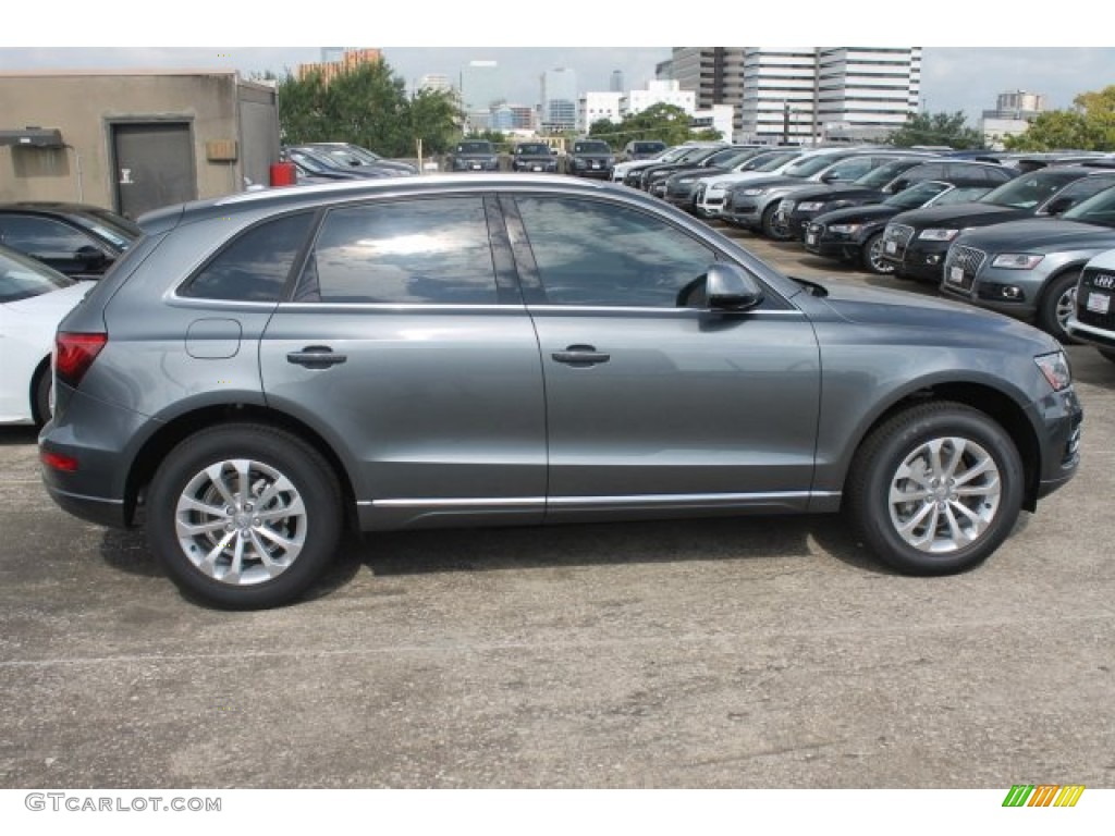 Monsoon Gray Metallic 2016 Audi Q5 2.0 TFSI Premium quattro Exterior Photo #106750907