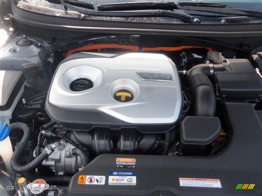 2016 Hyundai Sonata Hybrid Limited 2.0 Liter GDI DOHC 16-Valve D-CVVT 4 Cylinder Gasoline/Electric Hybrid Engine Photo #106751369