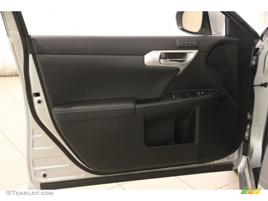 2012 CT 200h Hybrid Premium - Tungsten Silver Pearl / Black photo #4