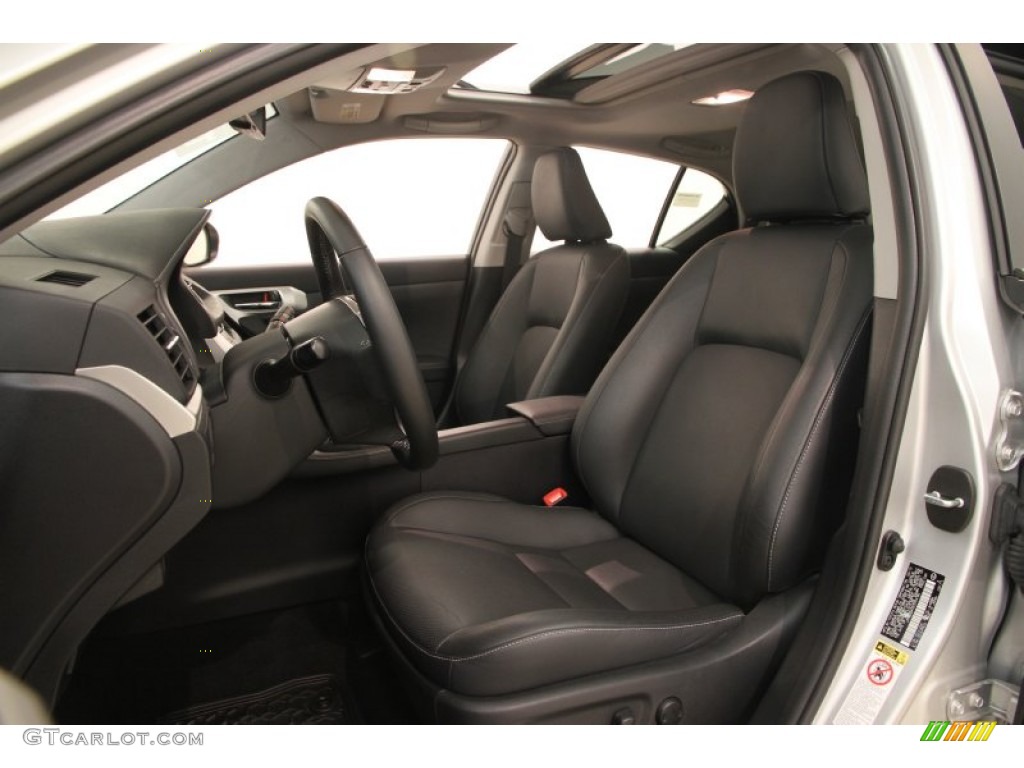 2012 CT 200h Hybrid Premium - Tungsten Silver Pearl / Black photo #5