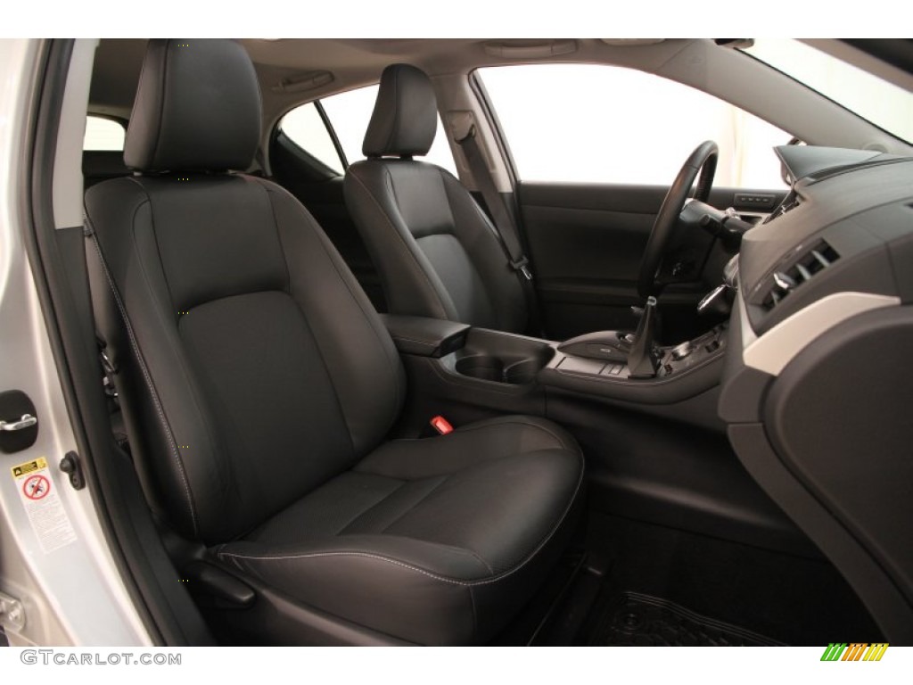 2012 CT 200h Hybrid Premium - Tungsten Silver Pearl / Black photo #12