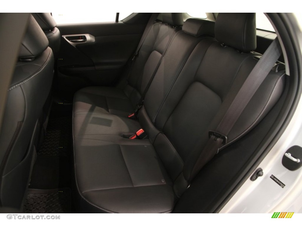 2012 CT 200h Hybrid Premium - Tungsten Silver Pearl / Black photo #15