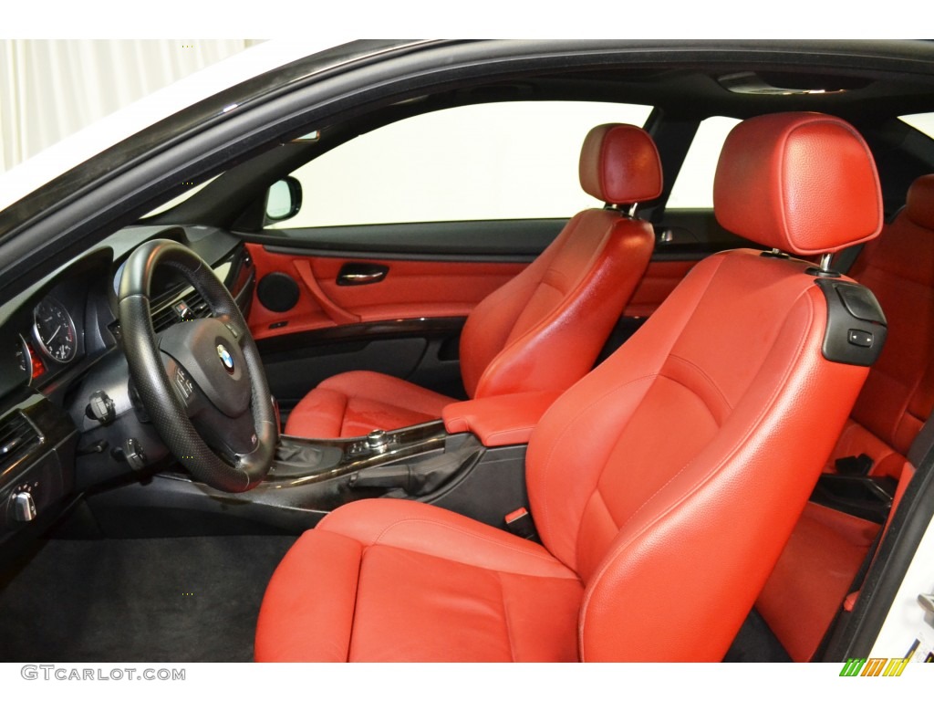 2013 3 Series 328i Coupe - Mineral White Metallic / Coral Red/Black photo #13