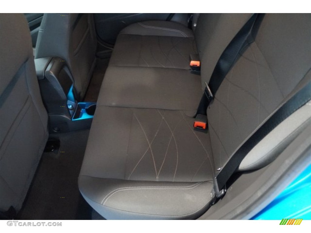 2015 Fiesta SE Sedan - Blue Candy Metallic / Charcoal Black photo #23