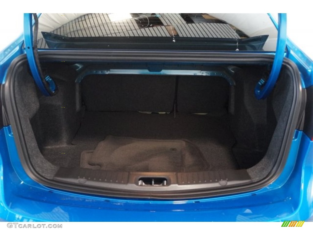 2015 Fiesta SE Sedan - Blue Candy Metallic / Charcoal Black photo #26