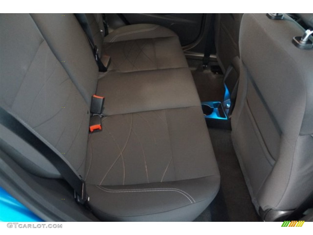 2015 Fiesta SE Sedan - Blue Candy Metallic / Charcoal Black photo #28