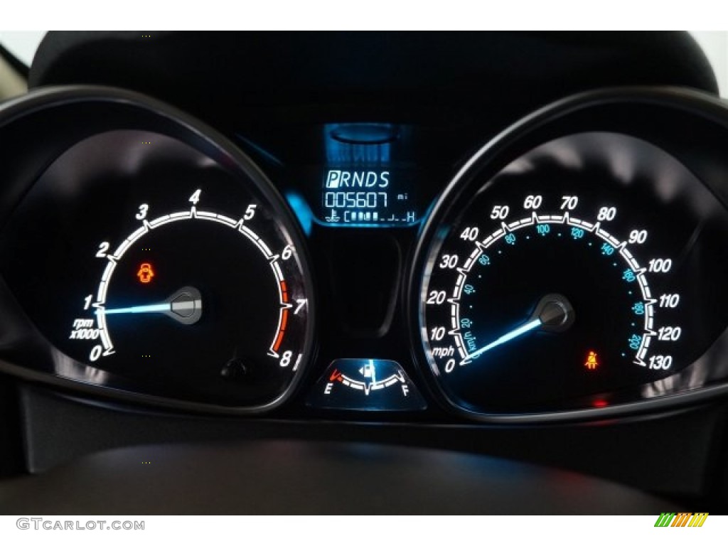 2015 Fiesta SE Sedan - Blue Candy Metallic / Charcoal Black photo #33