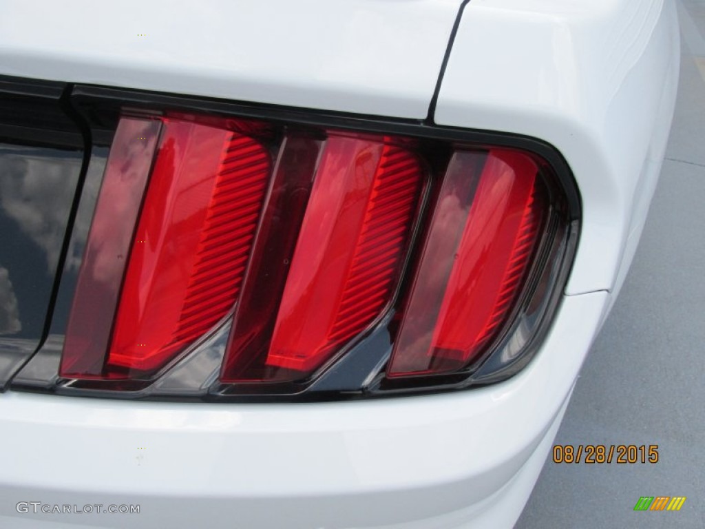 2015 Mustang V6 Coupe - Oxford White / Ebony photo #11