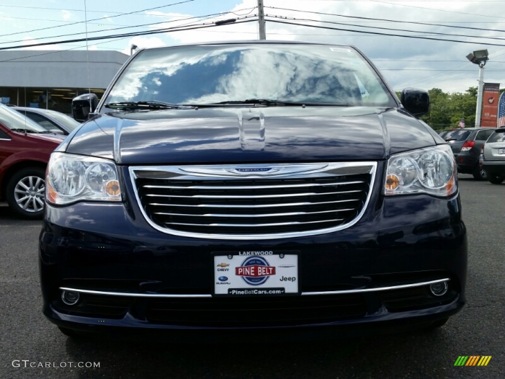 2015 Town & Country Touring - True Blue Pearl / Black/Light Graystone photo #2