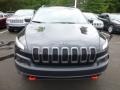 2016 Brilliant Black Crystal Pearl Jeep Cherokee Trailhawk 4x4  photo #11