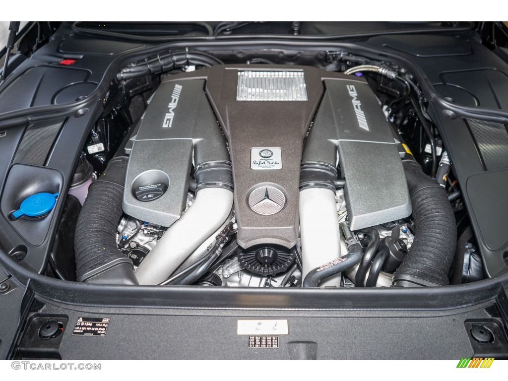 2016 Mercedes-Benz S 63 AMG 4Matic Sedan 5.5 Liter AMG biturbo DOHC 32-Valve VVT V8 Engine Photo #106760137