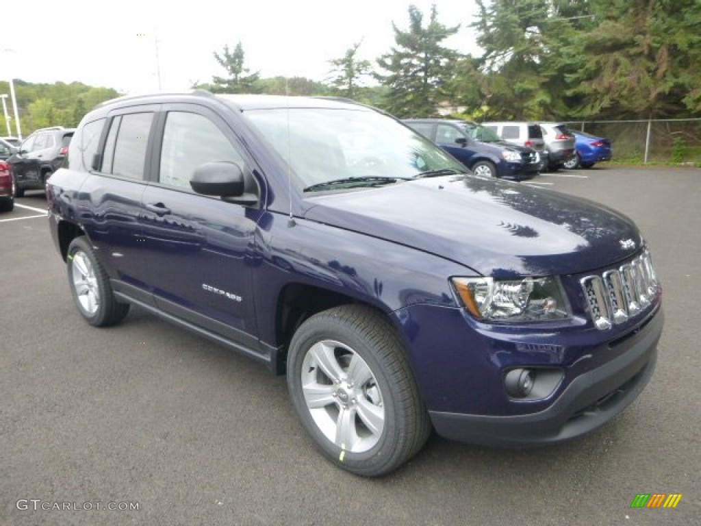 True Blue Pearl 2016 Jeep Compass Sport 4x4 Exterior Photo #106760208