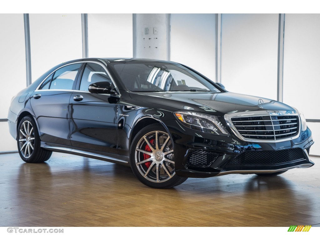 Black 2016 Mercedes-Benz S 63 AMG 4Matic Sedan Exterior Photo #106760249