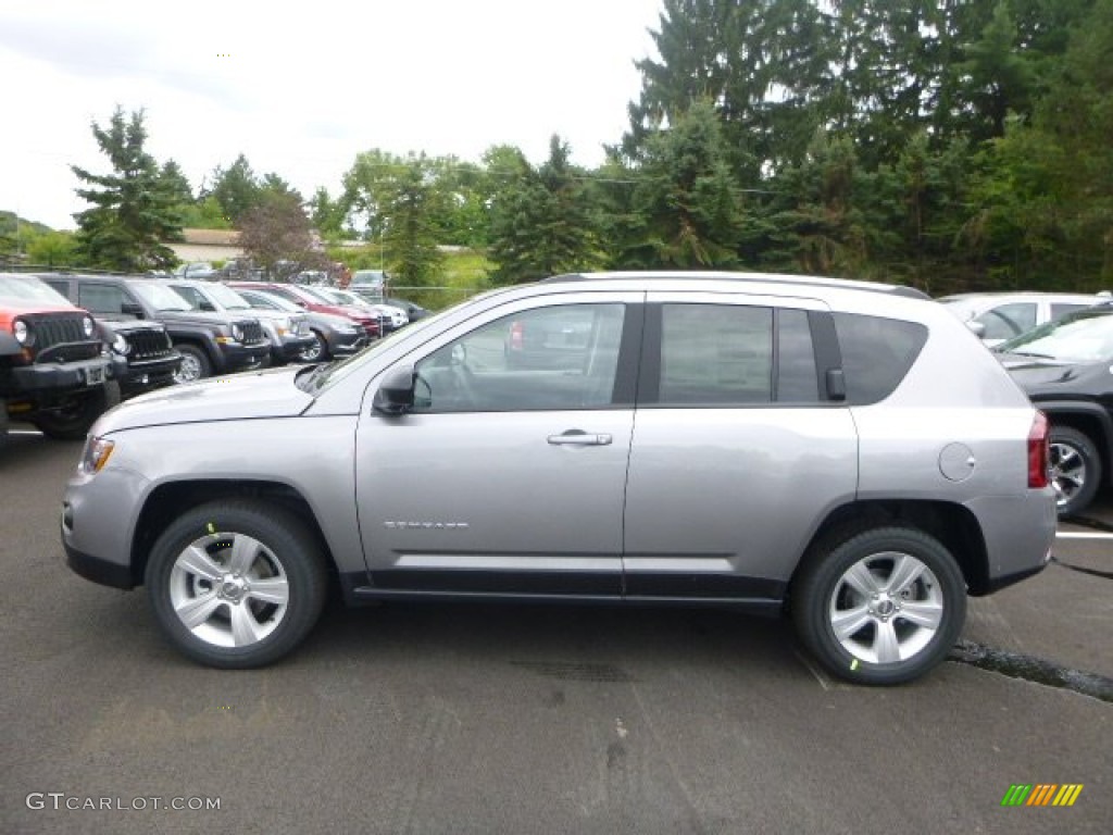 Billet Silver Metallic 2016 Jeep Compass Sport 4x4 Exterior Photo #106760921