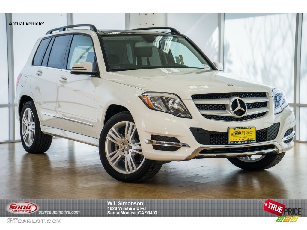 2015 GLK 350 - Polar White / Black photo #1