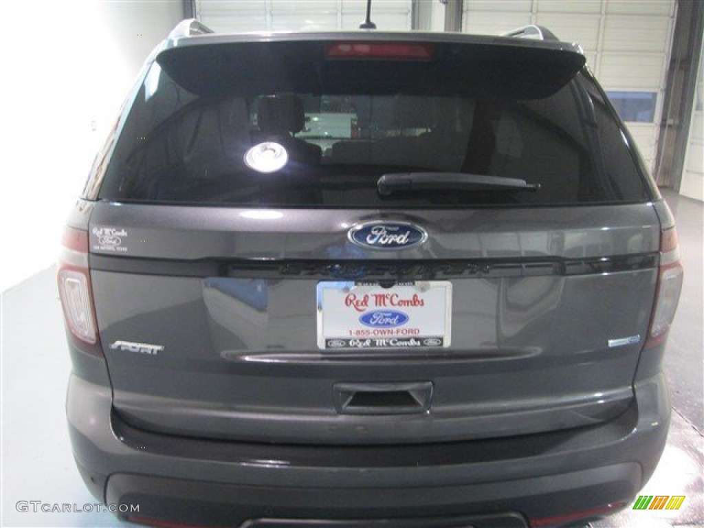 2015 Explorer Sport 4WD - Magnetic / Sport Charcoal Black photo #5