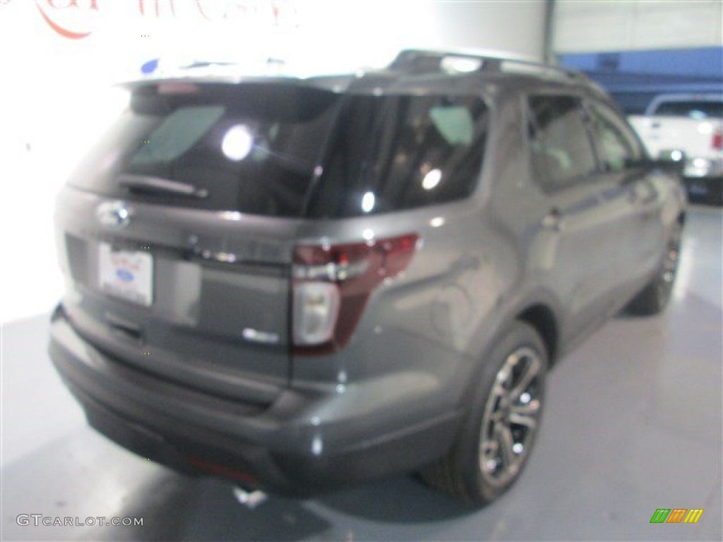 2015 Explorer Sport 4WD - Magnetic / Sport Charcoal Black photo #8
