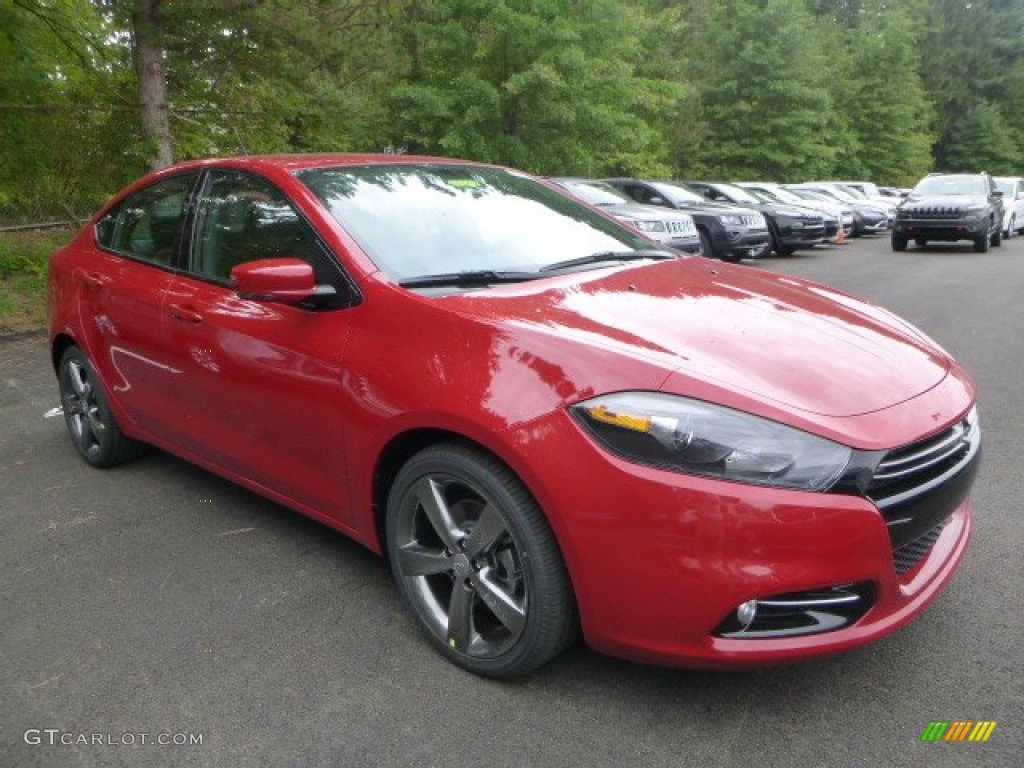 Redline 2 Coat Pearl 2016 Dodge Dart GT Exterior Photo #106761908