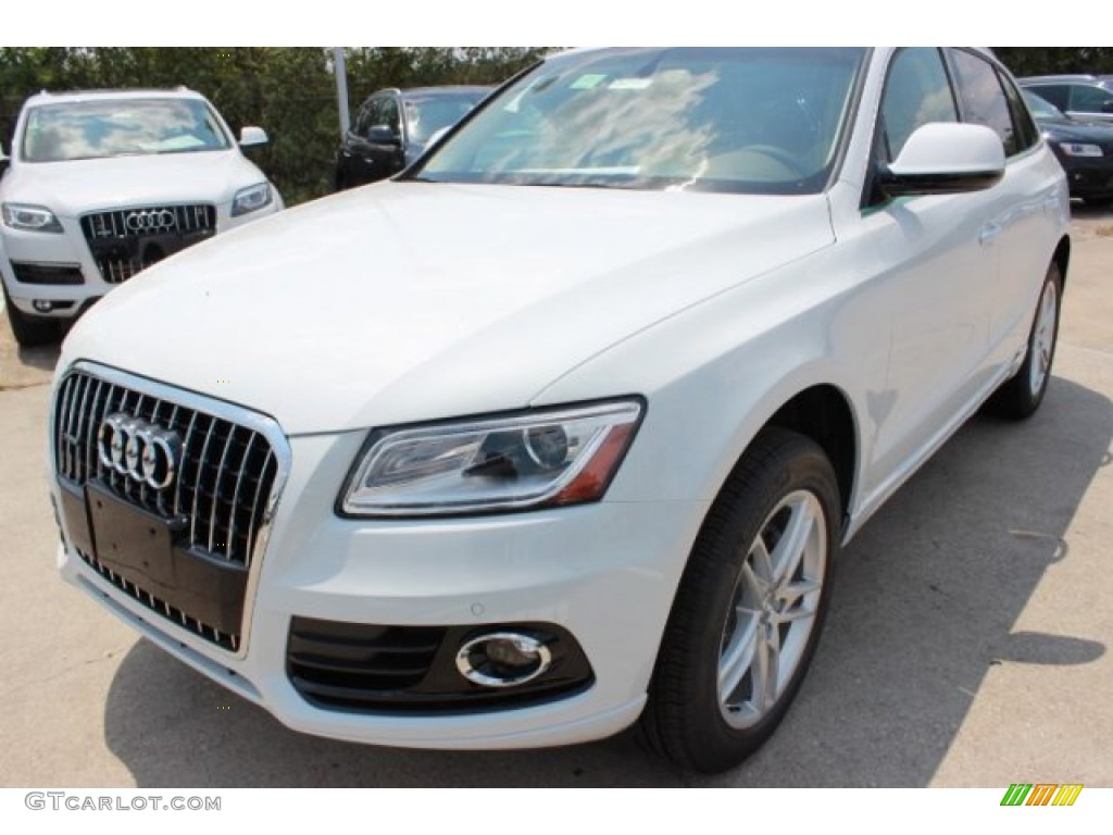Glacier White Metallic 2016 Audi Q5 2.0 TFSI Premium Plus quattro Exterior Photo #106762928