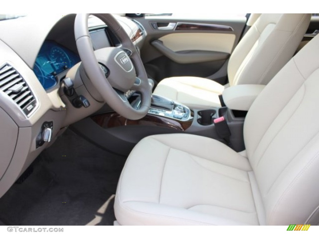 2016 Q5 2.0 TFSI Premium Plus quattro - Glacier White Metallic / Pistachio Beige photo #15