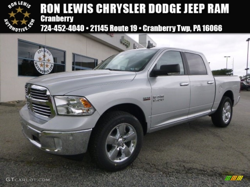 2016 Bright Silver Metallic Ram 1500 Big Horn Crew Cab 4x4