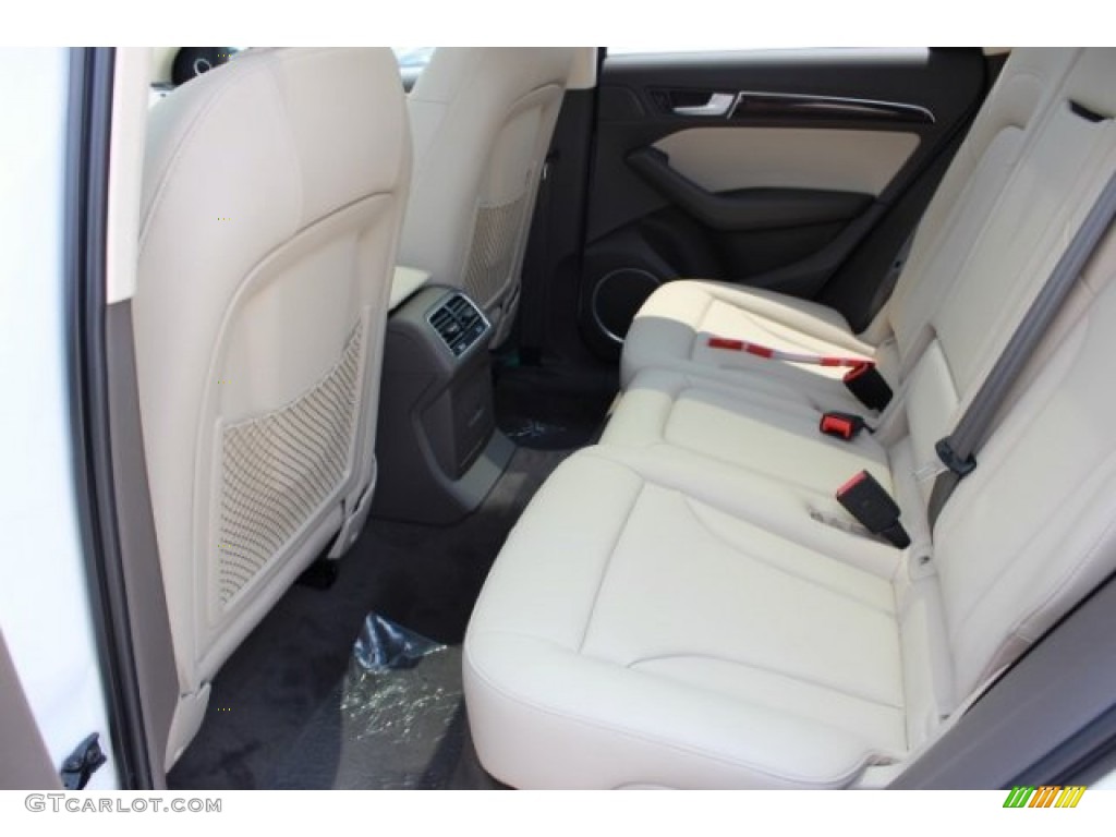2016 Q5 2.0 TFSI Premium Plus quattro - Glacier White Metallic / Pistachio Beige photo #34