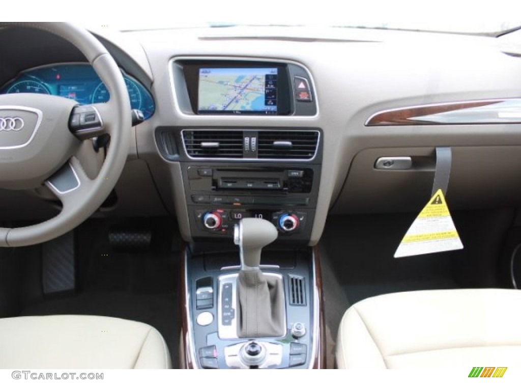 2016 Q5 2.0 TFSI Premium Plus quattro - Glacier White Metallic / Pistachio Beige photo #35