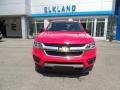 2016 Red Hot Chevrolet Colorado WT Extended Cab  photo #2