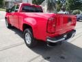 2016 Red Hot Chevrolet Colorado WT Extended Cab  photo #7