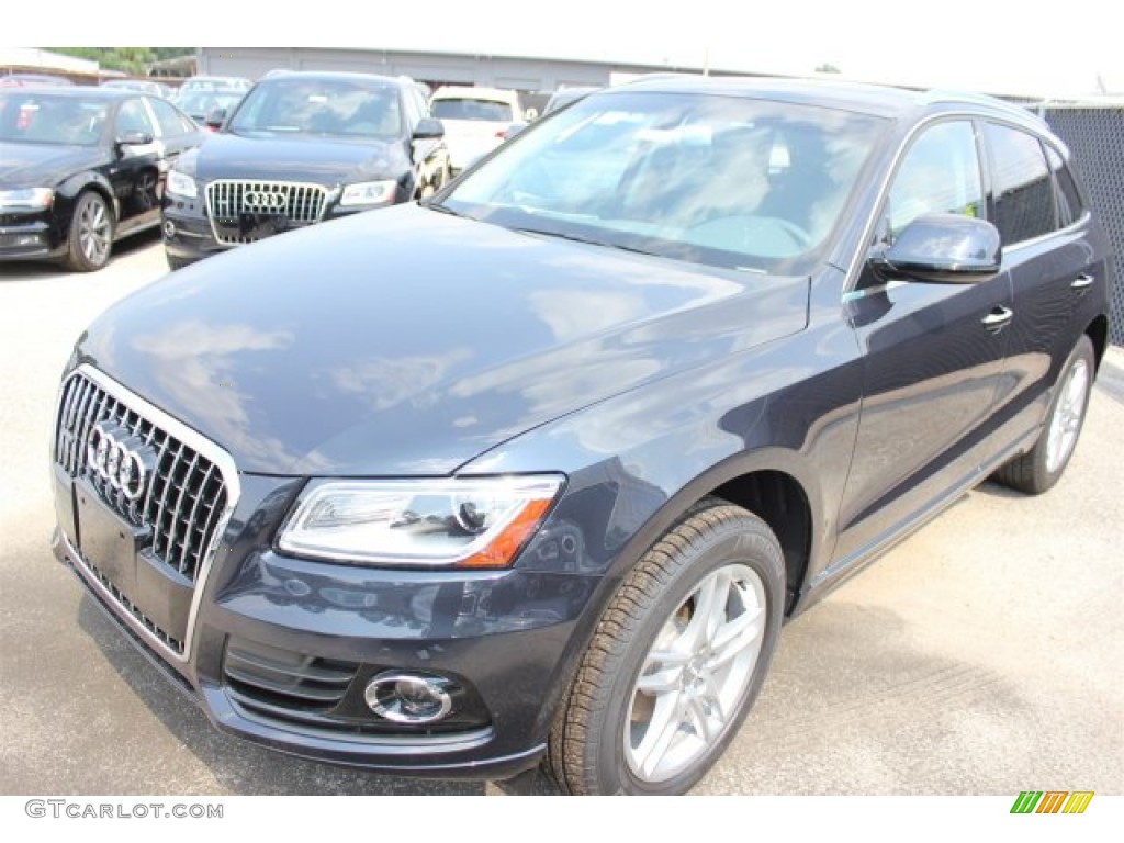 2016 Q5 2.0 TFSI Premium Plus quattro - Moonlight Blue Metallic / Titanium Gray photo #3