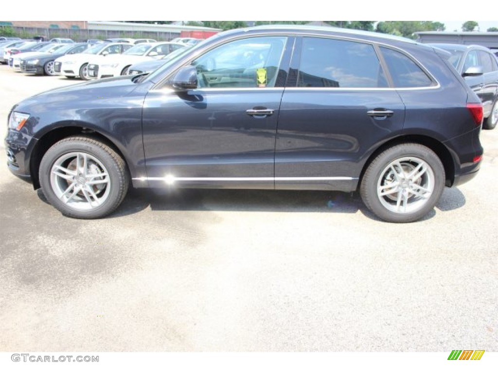 2016 Q5 2.0 TFSI Premium Plus quattro - Moonlight Blue Metallic / Titanium Gray photo #5
