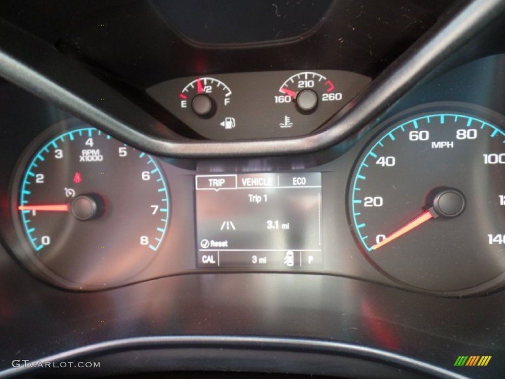 2016 Chevrolet Colorado WT Extended Cab Gauges Photo #106764038