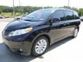 2013 Black Toyota Sienna XLE AWD  photo #10