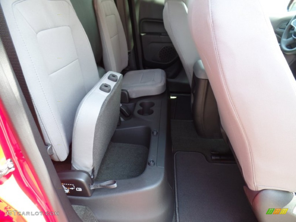 Jet Black/Dark Ash Interior 2016 Chevrolet Colorado WT Extended Cab Photo #106764457