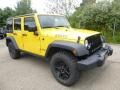 2015 Baja Yellow Jeep Wrangler Unlimited Sport 4x4  photo #13