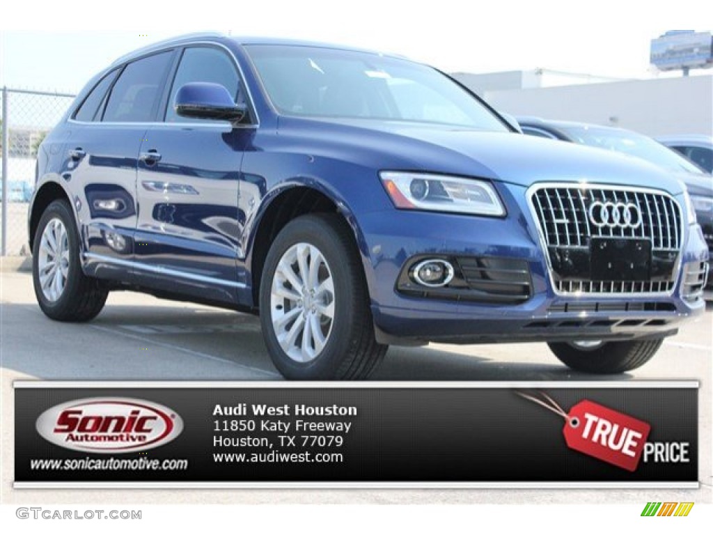 2016 Q5 2.0 TFSI Premium Plus quattro - Scuba Blue Metallic / Chestnut Brown photo #1