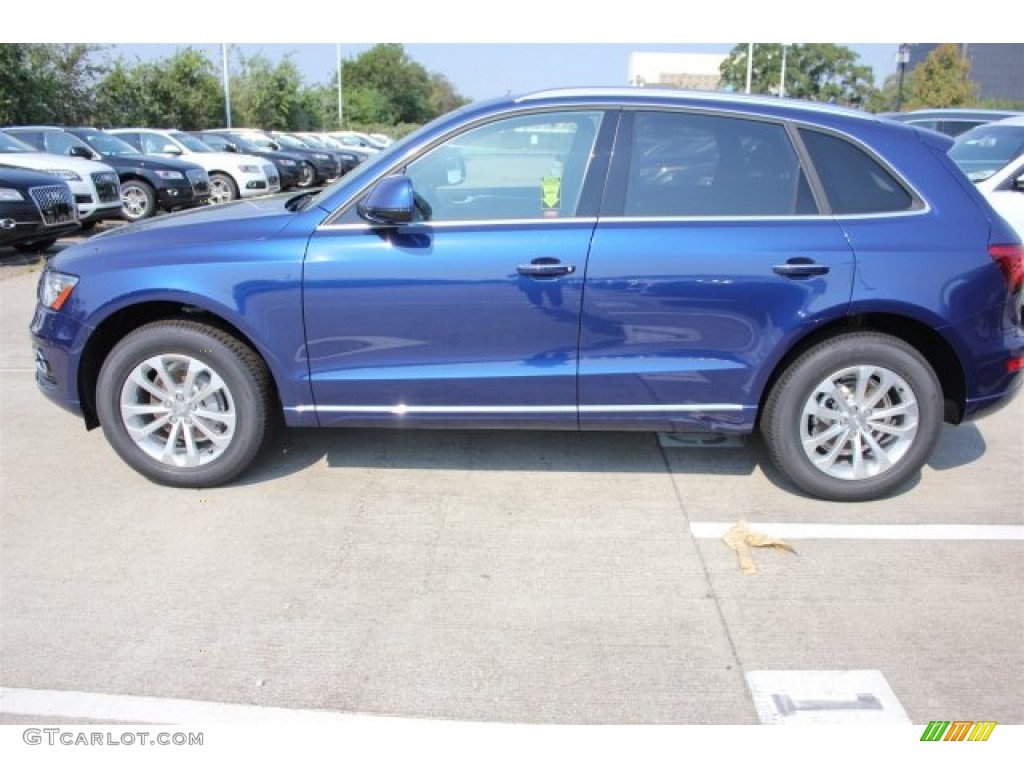 2016 Q5 2.0 TFSI Premium Plus quattro - Scuba Blue Metallic / Chestnut Brown photo #5
