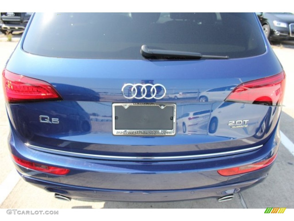 2016 Q5 2.0 TFSI Premium Plus quattro - Scuba Blue Metallic / Chestnut Brown photo #7